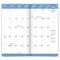 Floral Fireworks | 2026-2027 3.5 x 6.5 Inch Two Year Monthly Pocket Planner Calendar